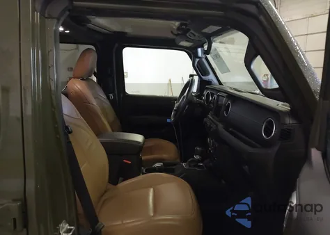 2021 Jeep Wrangler 4Xe Unlimited Sahara 4X4 из США, поврежденный, VIN 1C4JJXP6XMW848328